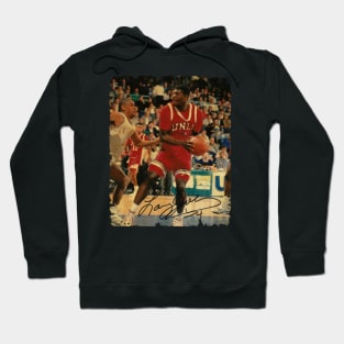 Larry Johnson - Vintage Design Of Basketball Hoodie